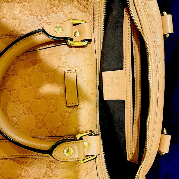 Gucci Joy light pink GG Imprimee Boston Bag - Picture 3 of 4